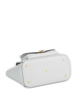 Beat Double Handtasche genarbtes Rindsleder hellblau