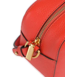 Beat Soft Handtasche genarbtes Leder orange