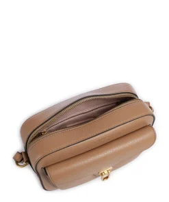 Beat Soft Umhängetasche genarbtes Rindsleder hellbraun