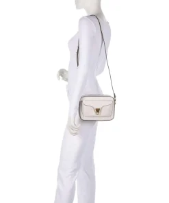 Beat Soft Umhängetasche genarbtes Rindsleder weiß