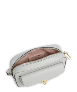 Beat Soft Umhängetasche genarbtes Leder hellblau