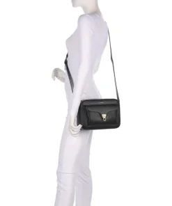 Beat Soft Umhängetasche genarbtes Rindsleder schwarz