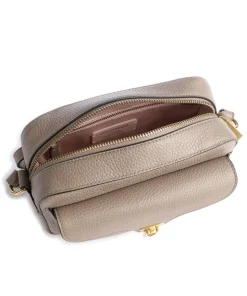 Beat Soft Umhängetasche genarbtes Rindsleder taupe