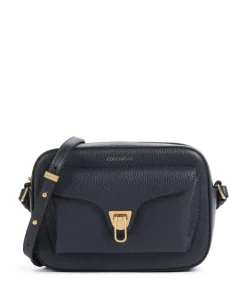 Beat Soft Umhängetasche genarbtes Rindsleder dunkelblau