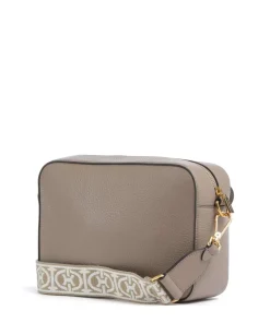 Beat Umhängetasche genarbtes Rindsleder taupe