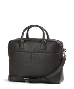 Beckholmen Aktentasche genarbtes Rindsleder dunkelbraun