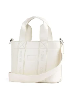 Becky Handtasche Lederimitat weiß