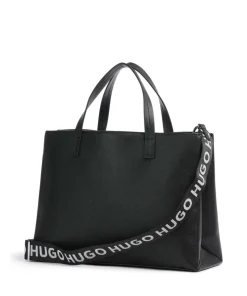 Bel Handtasche Lederimitat schwarz