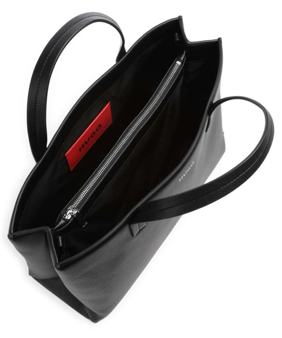 Bel Handtasche Lederimitat schwarz