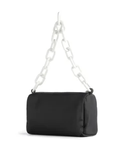 Bel Schultertasche recyceltes Polyester schwarz