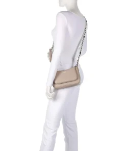 Bel Umhängetasche Lederimitat beige