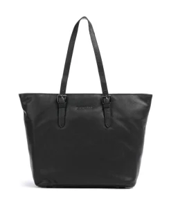 Bella Shopper 15″ Rindsleder schwarz