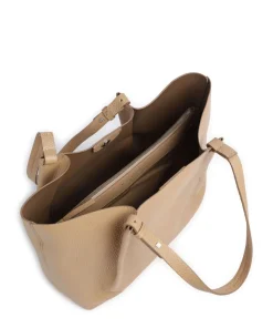 Bellar M Shopper genarbtes Rindsleder beige