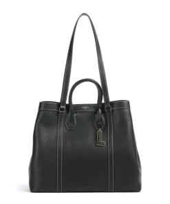 Belleville Shopper genarbtes Rindsleder schwarz