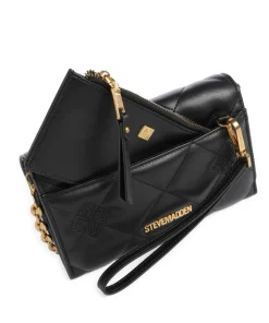 BENICO Geldbörse Lederimitat schwarz