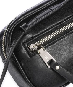 BENRICO Umhängetasche Lederimitat schwarz