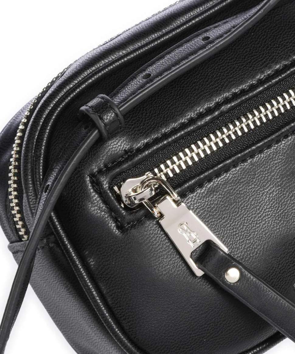 BENRICO Umhängetasche Lederimitat schwarz