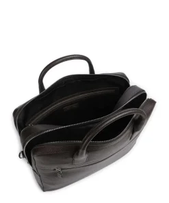 Beridare Aktentasche 15″ genarbtes Rindsleder dunkelbraun