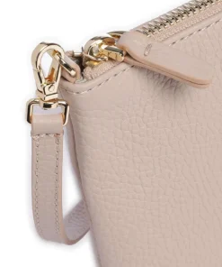 Best Umhängetasche genarbtes Leder nude