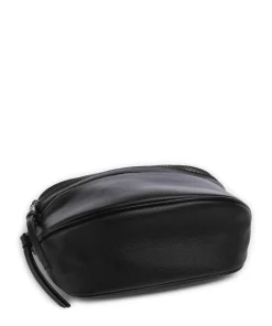 Bestie Umhängetasche recyceltes Leder schwarz