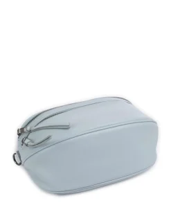 Bestie Umhängetasche recyceltes Leder hellblau