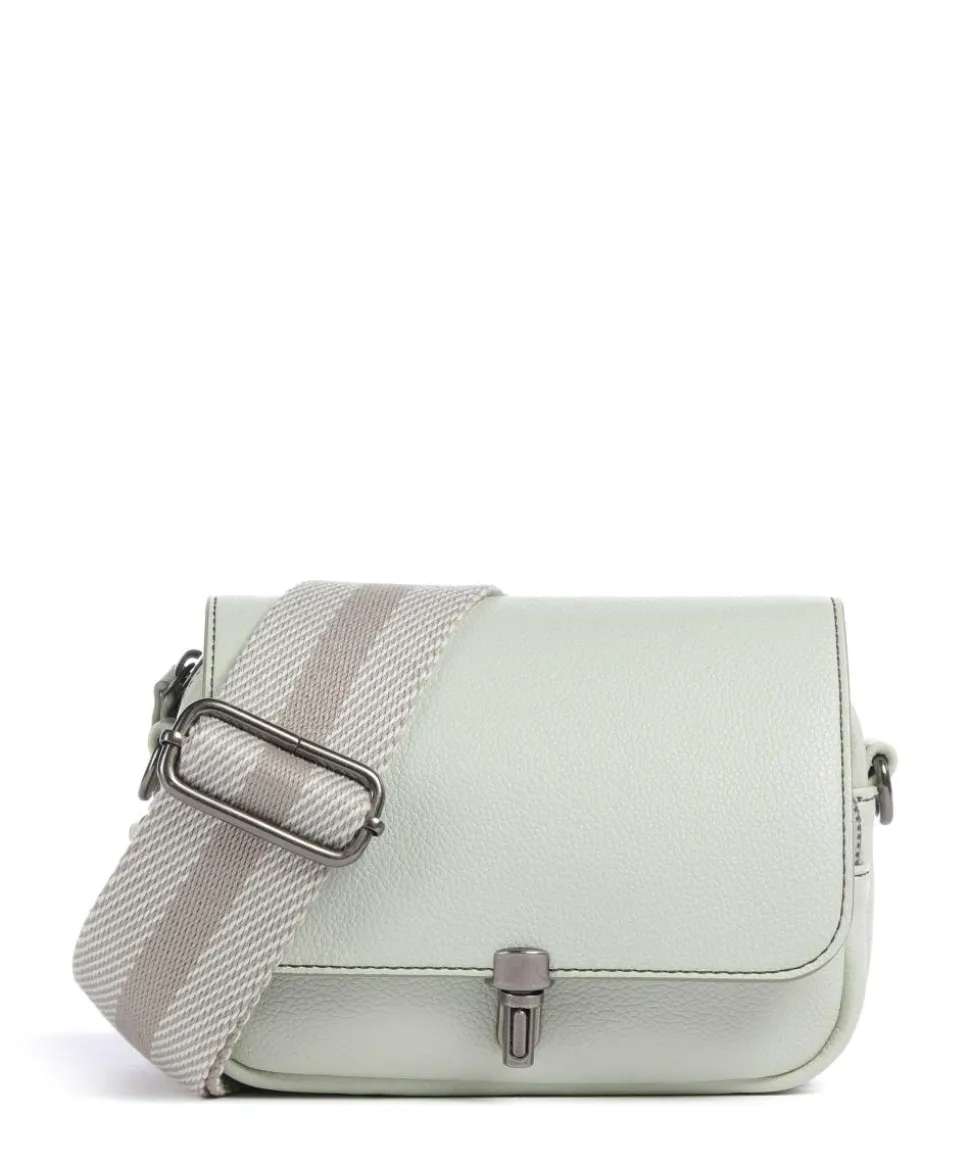 Bestie Umhängetasche recyceltes Leder mintgrün