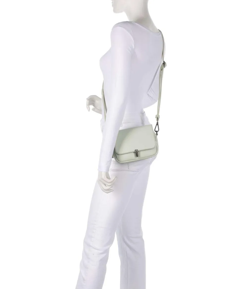 Bestie Umhängetasche recyceltes Leder mintgrün