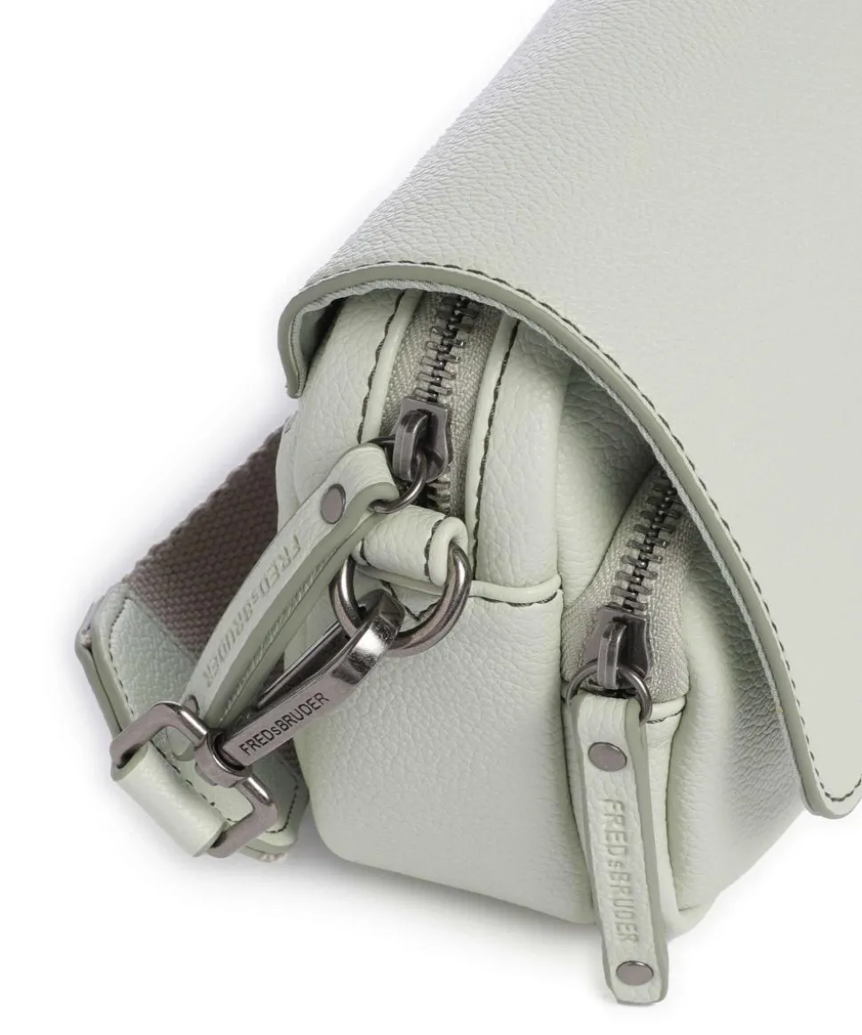 Bestie Umhängetasche recyceltes Leder mintgrün