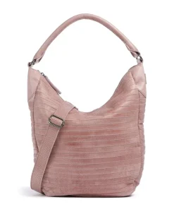 Bestseller Collection Gürteltier S Beuteltasche genarbtes Leder rosa