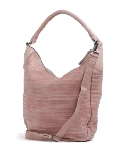 Bestseller Collection Gürteltier S Beuteltasche genarbtes Leder rosa