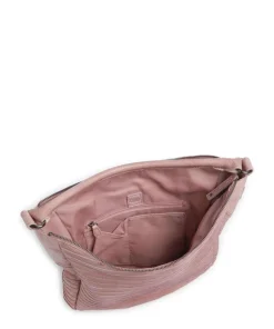 Bestseller Collection Gürteltier S Beuteltasche genarbtes Leder rosa