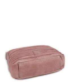 Bestseller Umhängetasche genarbtes Leder rosa