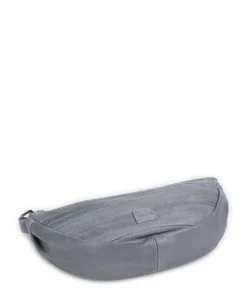 Bestseller Umhängetasche genarbtes Leder hellblau