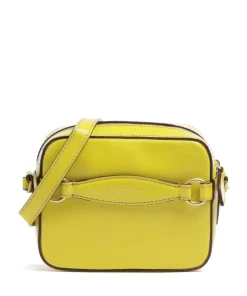 Bettina Umhängetasche fein genarbtes Rindsleder gelb