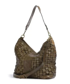 Beuteltasche Rindsleder khaki