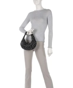 Beuteltasche Rindsleder schwarz