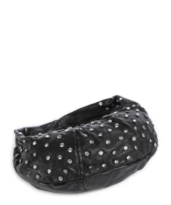 Beuteltasche Rindsleder schwarz