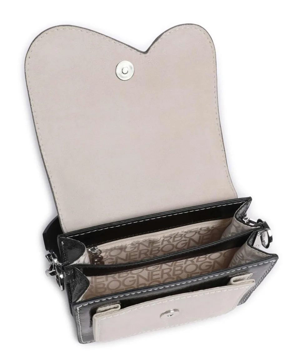 Bex Eartha Schultertasche fein genarbtes Rindsleder mehrfarbig