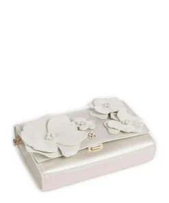 BFLORALS Schultertasche Polyurethane elfenbein