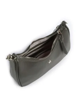 BHABIT Schultertasche Lederimitat khaki