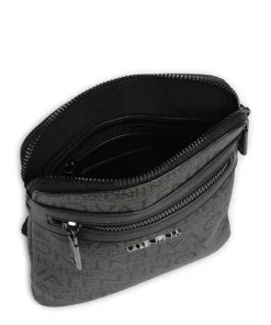 Billion Umhängetasche Lederimitat grau