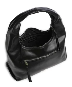 BIVA Beuteltasche Lederimitat schwarz