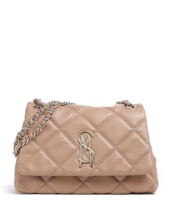 BJOLENE Schultertasche Lederimitat hellbraun