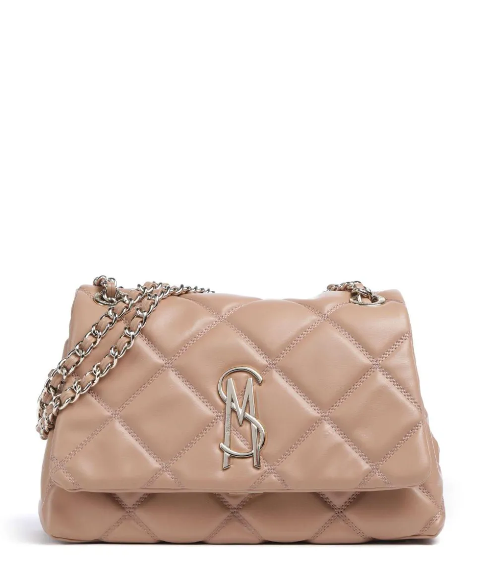 BJOLENE Schultertasche Lederimitat hellbraun