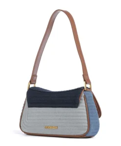 BKES-N Schultertasche Textil blau