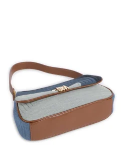 BKES-N Schultertasche Textil blau