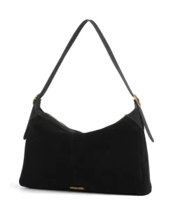 BKLARITY Beuteltasche Wildleder schwarz