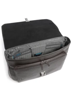 Black Square Aktentasche 15″ Leder dunkelbraun