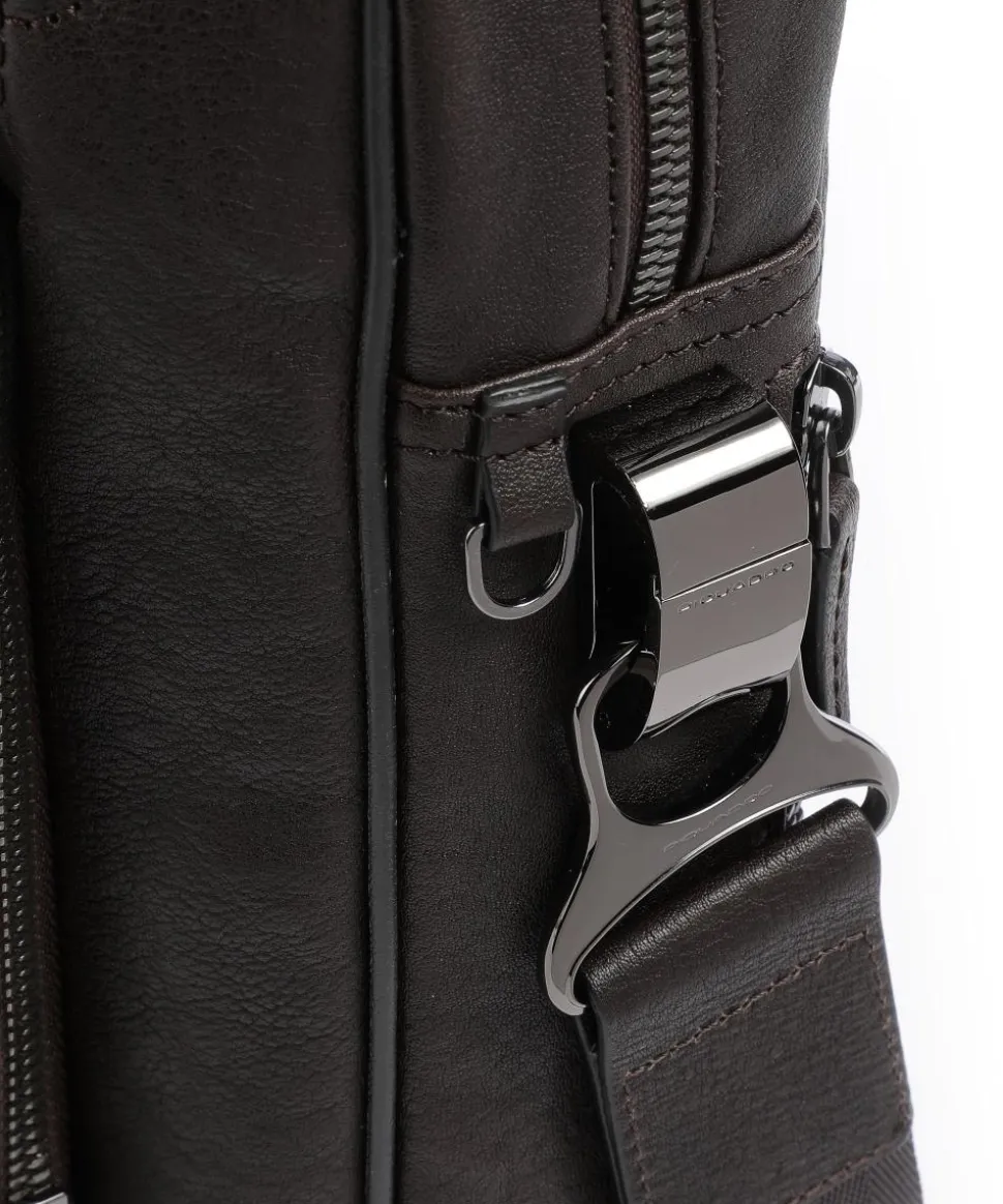 Black Square Aktentasche 15″ fein genarbtes Rindsleder dunkelbraun