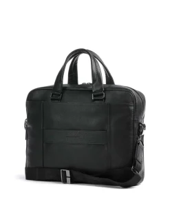 Black Square Aktentasche 15″ fein genarbtes Rindsleder schwarz